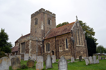 The church from the south-east September 2014
